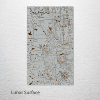 Winfield, Illinois Street Map
