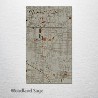 Wood Dale, Illinois Street Map