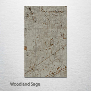 Woodridge, Illinois Street Map