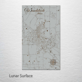 Woodstock, Illinois Street Map