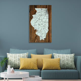 Illinois Isolated Map