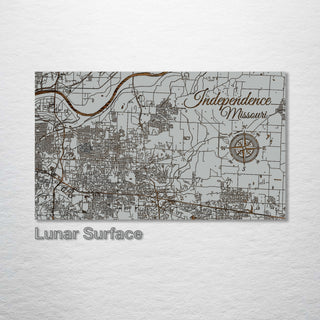 Independence, Missouri Street Map - Fire & Pine