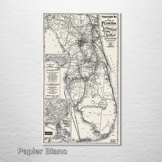 State of Florida (Jacksonville, Tampa, Key West) System 1891 - Fire & Pine