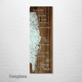 Jersey Shore Whimsical Map - Fire & Pine