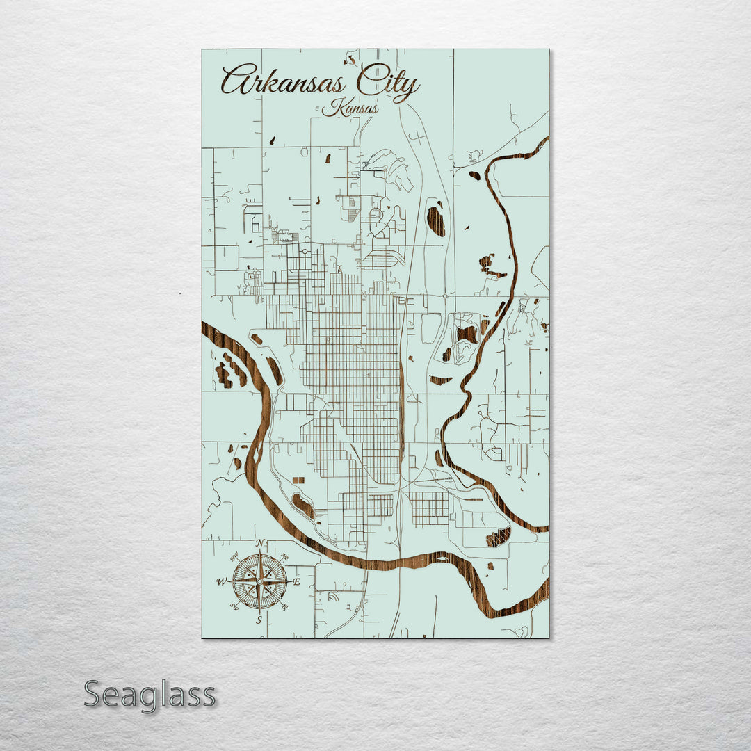 Arkansas City, Kansas Street Map