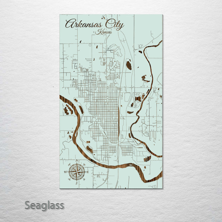 Arkansas City, Kansas Street Map