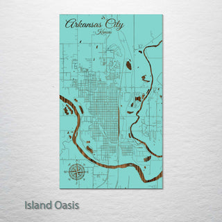 Arkansas City, Kansas Street Map