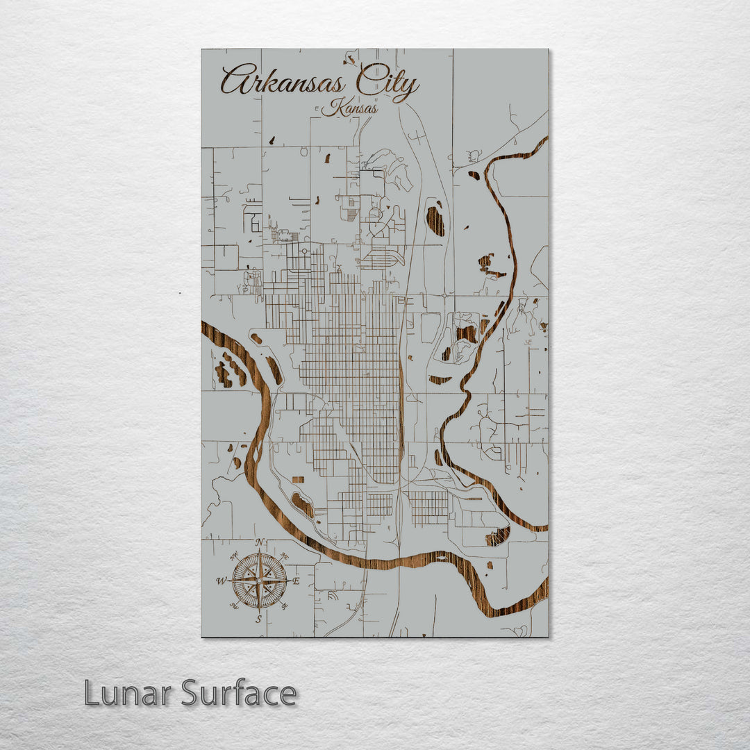 Arkansas City, Kansas Street Map