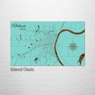 Atchison, Kansas Street Map