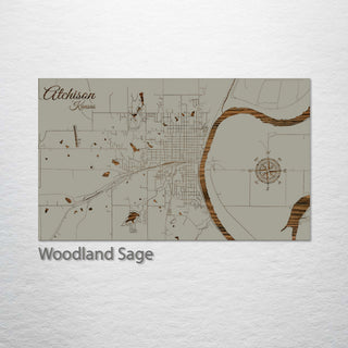 Atchison, Kansas Street Map