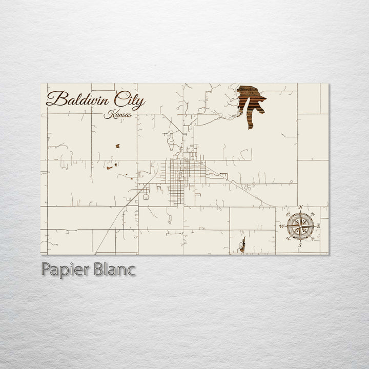 Baldwin City, Kansas Street Map