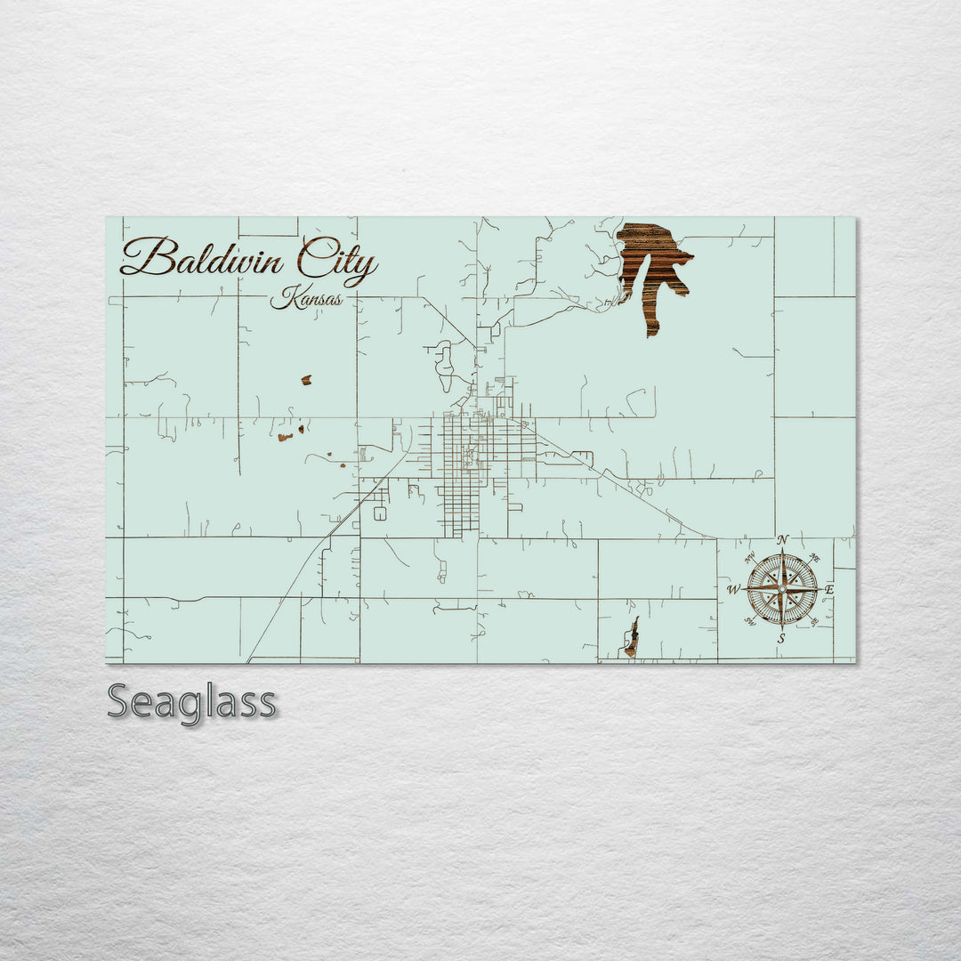 Baldwin City, Kansas Street Map