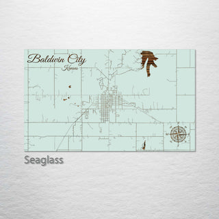 Baldwin City, Kansas Street Map