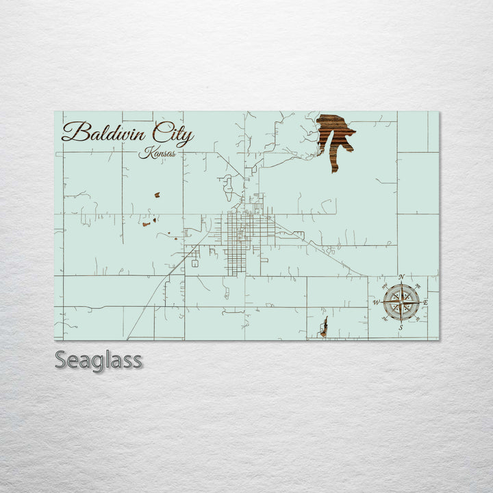 Baldwin City, Kansas Street Map