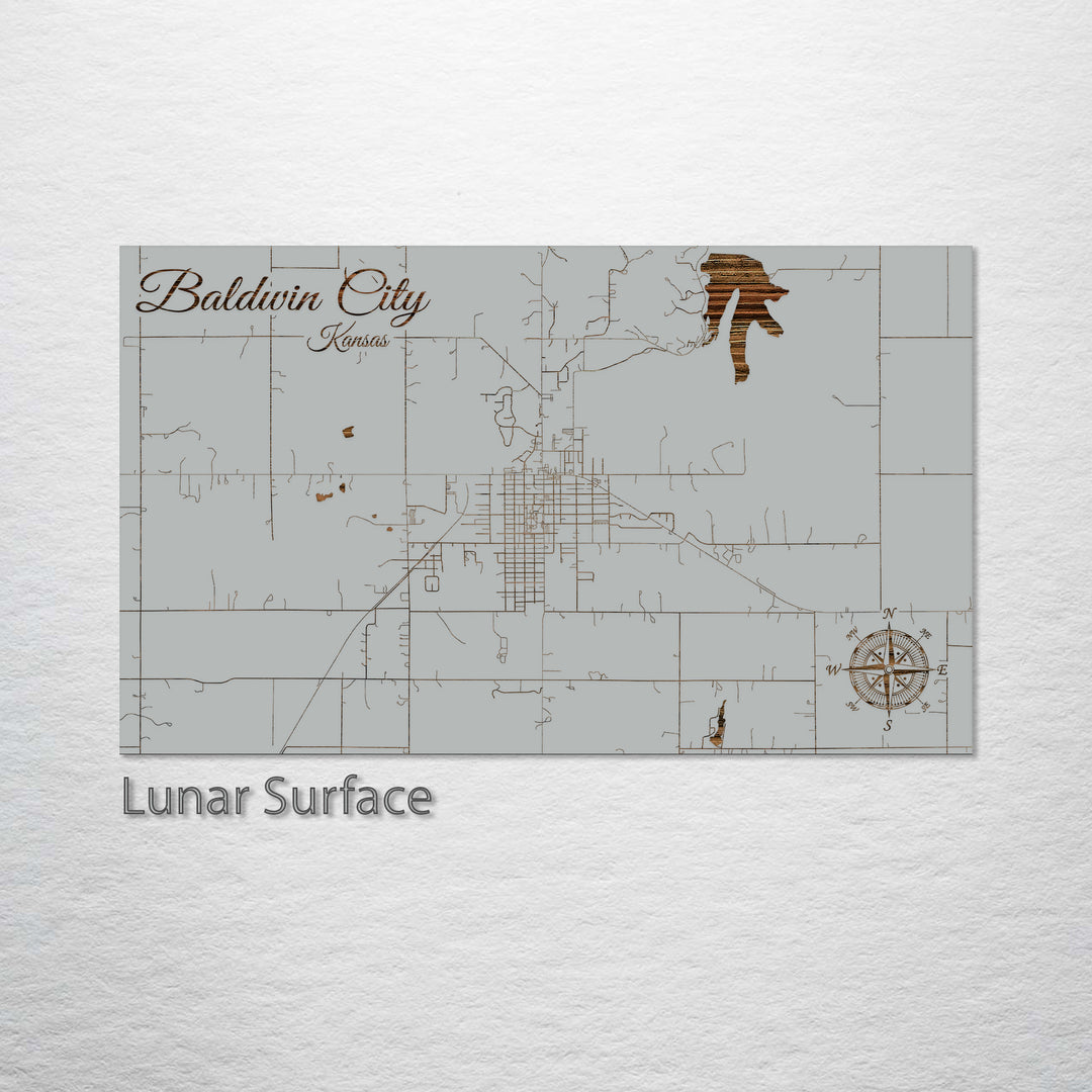 Baldwin City, Kansas Street Map