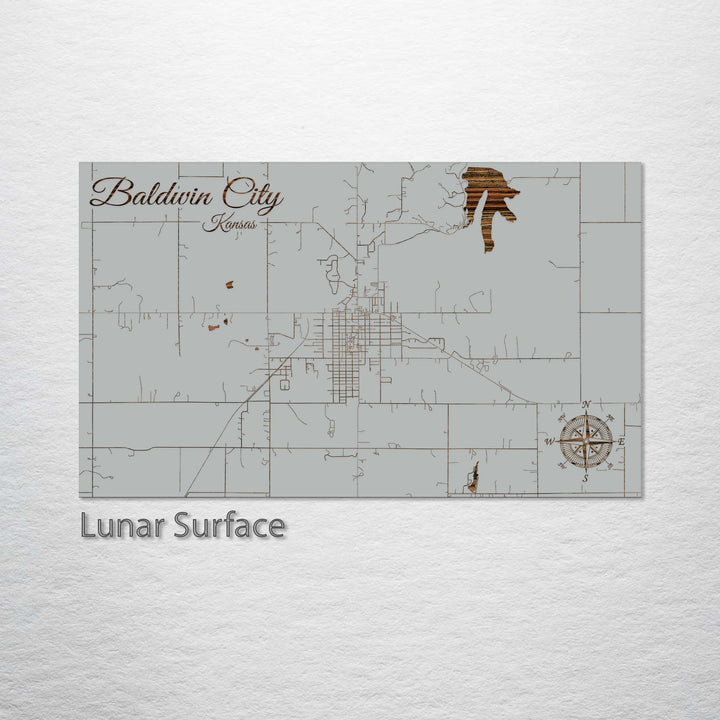 Baldwin City, Kansas Street Map