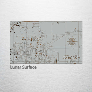 Bel Aire, Kansas Street Map
