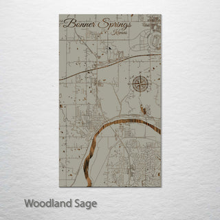 Bonner Springs, Kansas Street Map