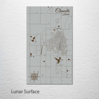 Chanute, Kansas Street Map