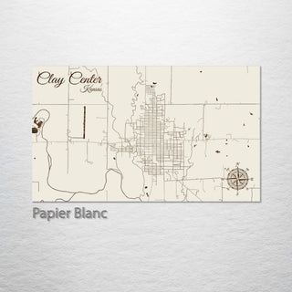 Clay Center, Kansas Street Map