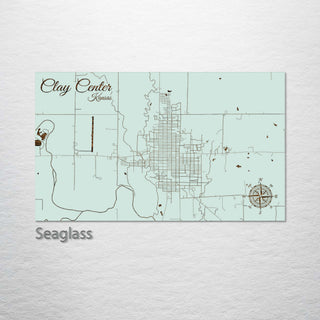 Clay Center, Kansas Street Map