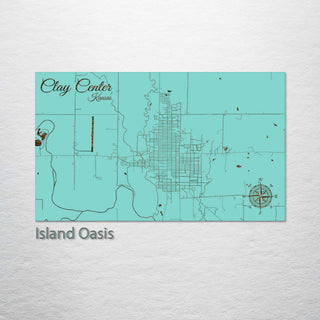 Clay Center, Kansas Street Map
