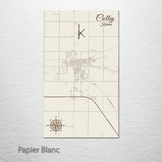 Colby, Kansas Street Map