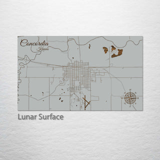 Concordia, Kansas Street Map