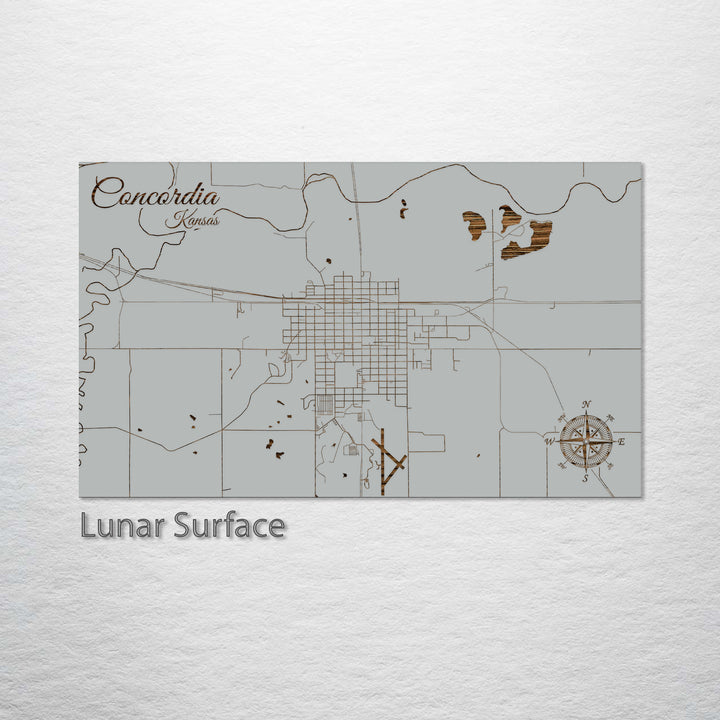 Concordia, Kansas Street Map
