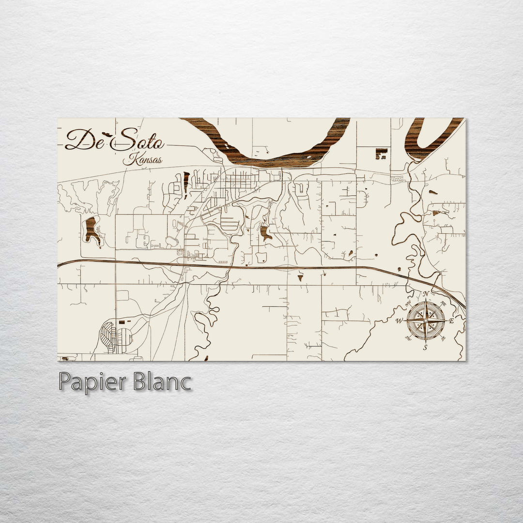 De Soto, Kansas Street Map