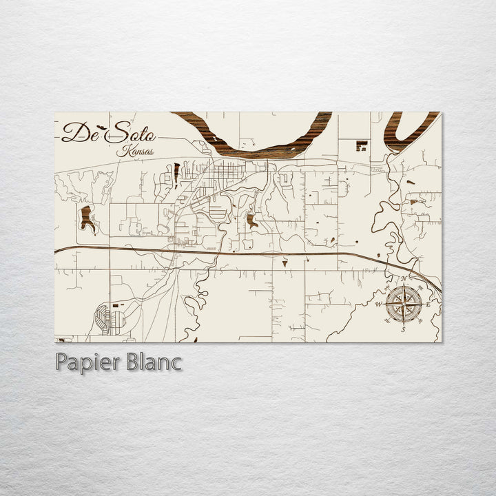 De Soto, Kansas Street Map