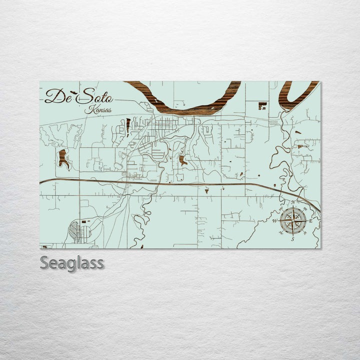 De Soto, Kansas Street Map