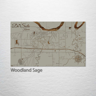 De Soto, Kansas Street Map