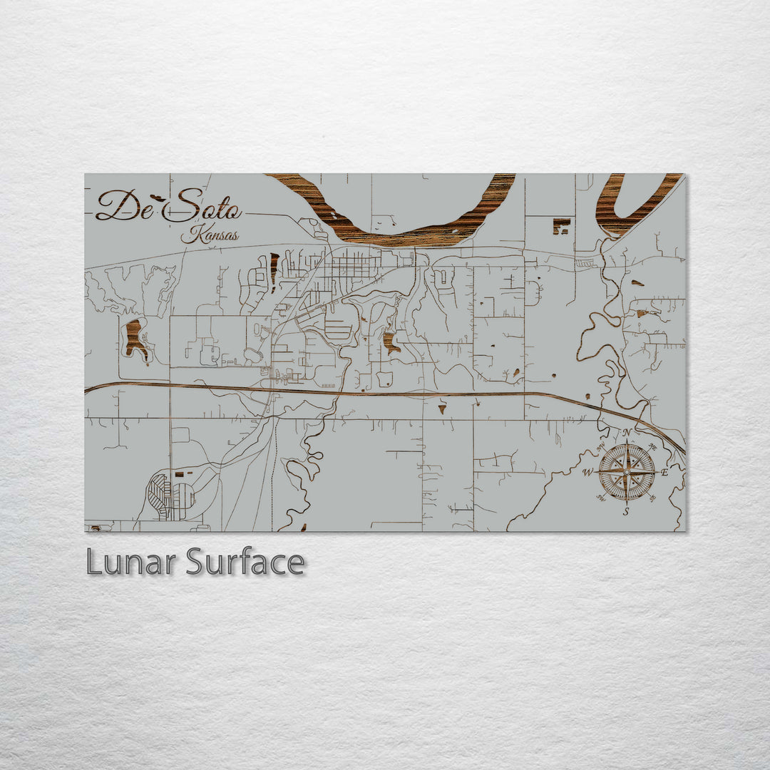 De Soto, Kansas Street Map