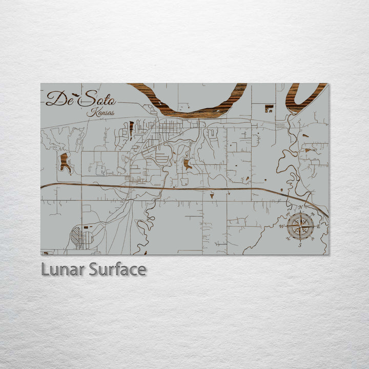 De Soto, Kansas Street Map