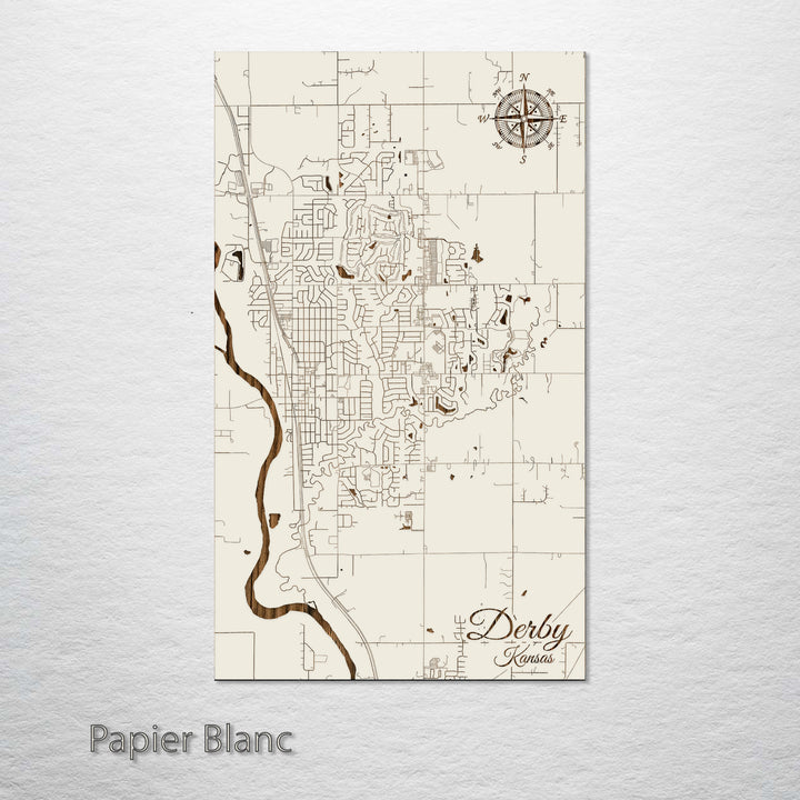 Derby, Kansas Street Map