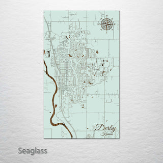 Derby, Kansas Street Map