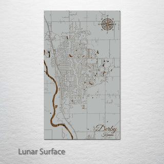 Derby, Kansas Street Map