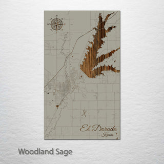 El Dorado, Kansas Street Map
