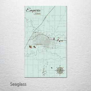 Emporia, Kansas Street Map