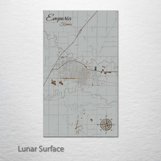 Emporia, Kansas Street Map