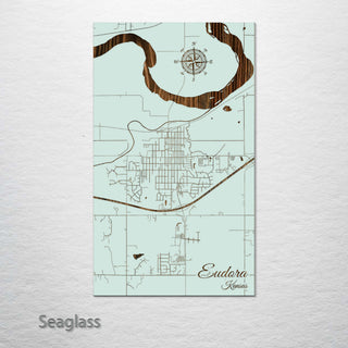 Eudora, Kansas Street Map