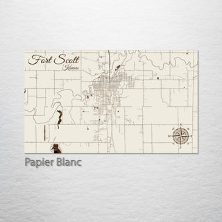 Fort Scott, Kansas Street Map