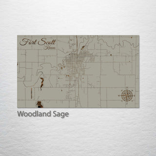 Fort Scott, Kansas Street Map