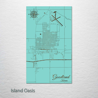 Goodland, Kansas Street Map
