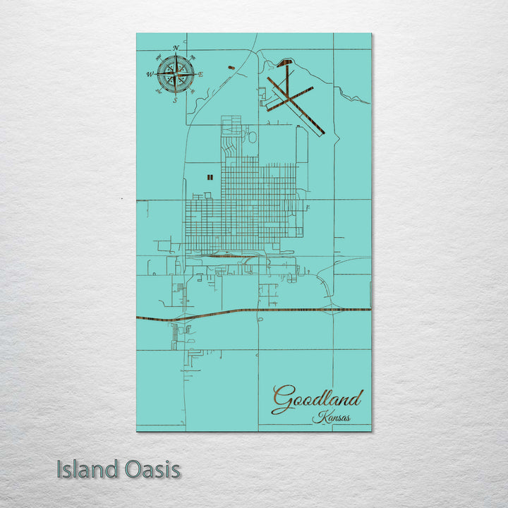 Goodland, Kansas Street Map