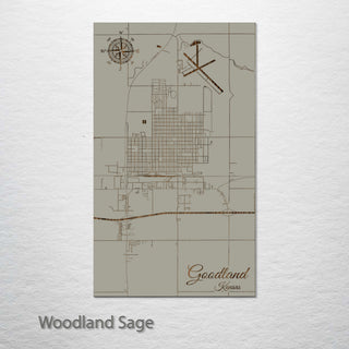 Goodland, Kansas Street Map