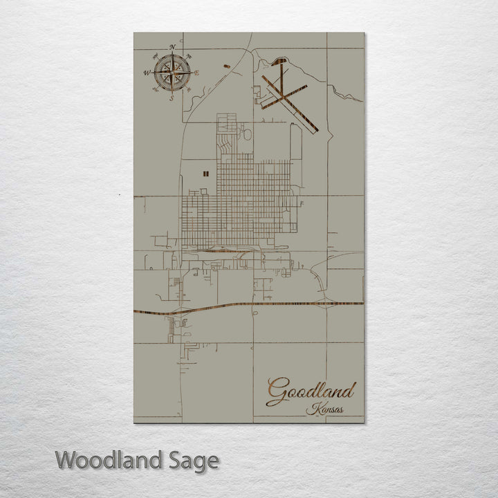 Goodland, Kansas Street Map