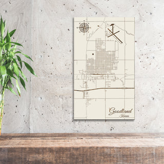 Goodland, Kansas Street Map
