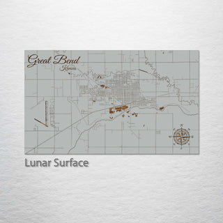 Great Bend, Kansas Street Map
